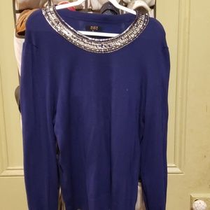 Alex Marie sequin collar sweater